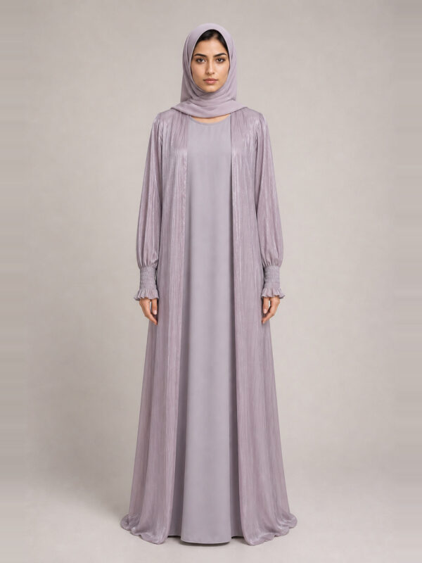 Aleena Abaya Set, front.