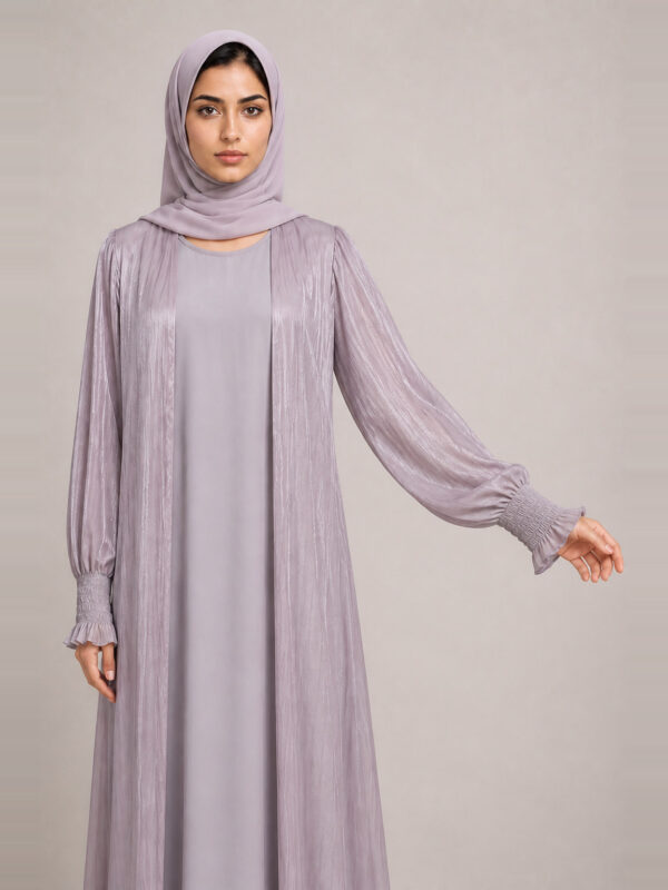 Aleena Abaya Set, sleeve and cuff.