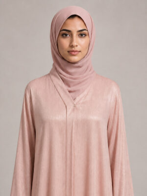 Anisa Abaya, neckline and bodice.