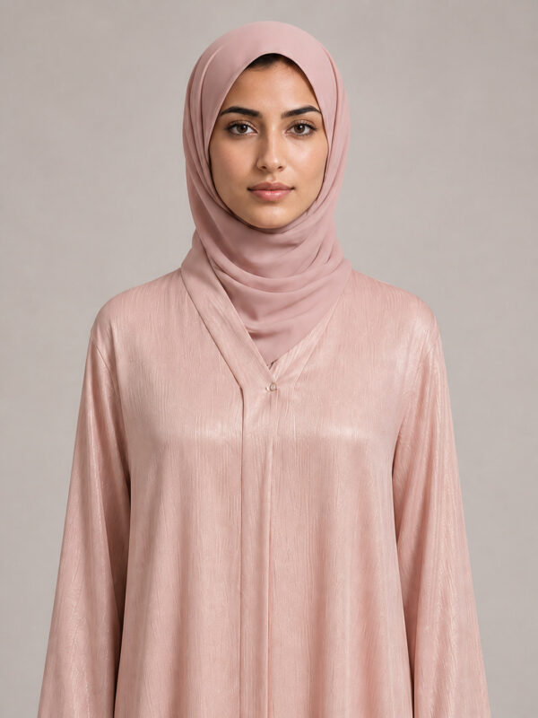 Anisa Abaya, neckline and bodice.