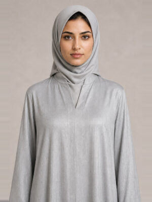 Fizza Abaya, neckline and bodice.