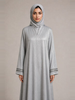 Fizza Abaya, waist.