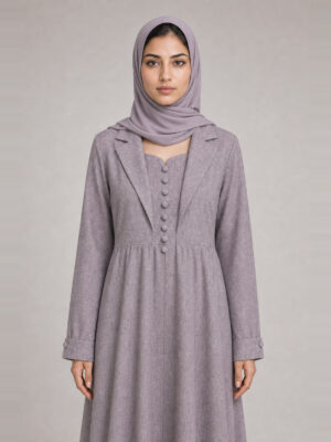 Hafsa Linen Coat Dress — waist Hafsa Linen Coat Dress, waist.