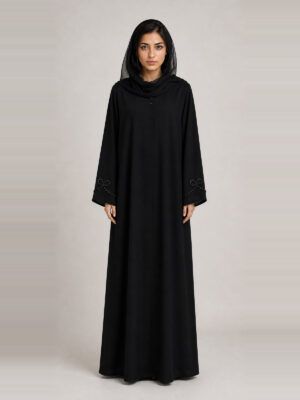 Latheefa Crepe Abaya, hem.