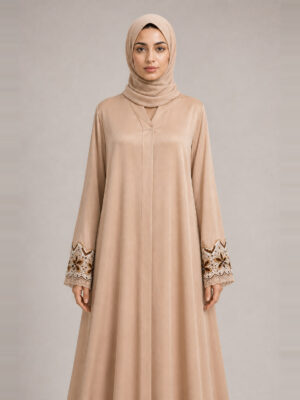 Maryam Satin Abaya — waist Maryam Satin Abaya, waist.