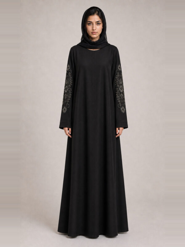 Shazna Crepe Abaya — hem Shazna Crepe Abaya, hem.