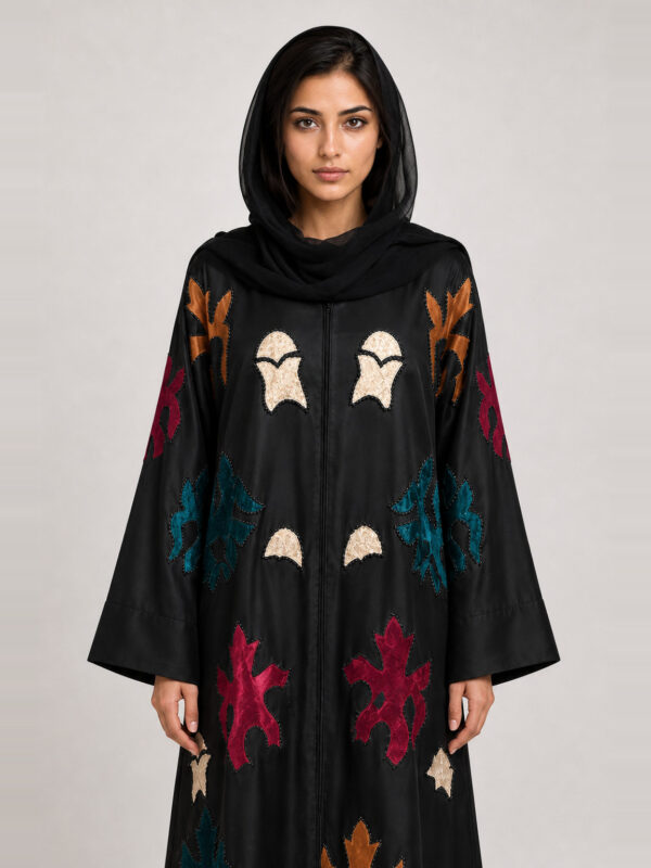 Suhana Satin Abaya — waist Suhana Satin Abaya, waist.