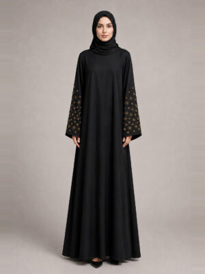 Zaheera Crepe Abaya — hem Zaheera Crepe Abaya, hem.