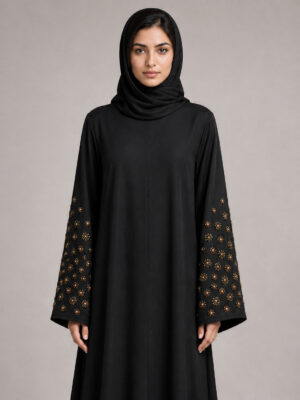 Zaheera Crepe Abaya — waist Zaheera Crepe Abaya, waist.