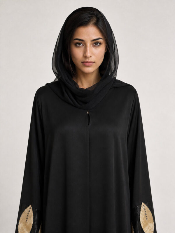 Zarina Crepe Abaya — waist Zarina Crepe Abaya, waist.